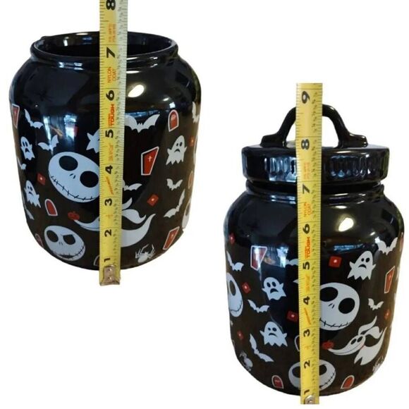 The Nightmare Before Christmas 9" Jack Zero Ceramic Food Canister with Lid NWT - Picture 15 of 16